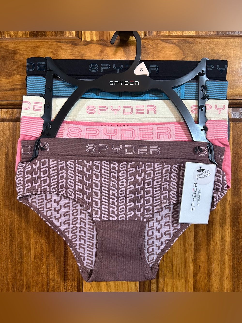 Spyder Women’s Hipster Seamless Underwear 5 Pairs Size Small New With Tags